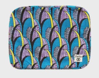 13" MacBook Case - Everglades Print African Fabric