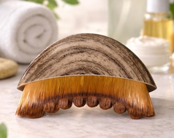 Escova facial para drenagem linfática