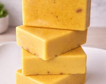 Ginger Honey Turmeric Soap - Face & Body Bar