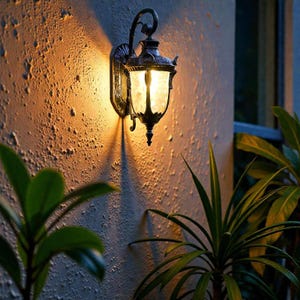 Vintage utomhusvägglampa | Vattentät retro utomhuslampa