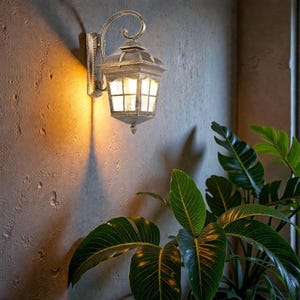 Vintage utomhusvägglampa | Vattentät vägglampa i amerikansk stil