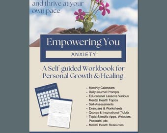 Anxiety - Innovative Workbook-Calendar Hybrid