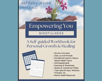 Mindfulness Workbook and Calendar Hybrid