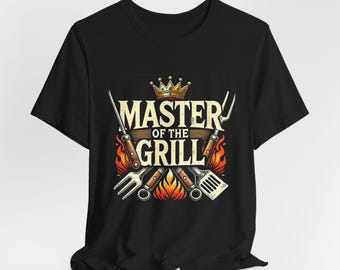 Master of the Grill - BBQ T-Shirt for Grill Lovers | Perfect Gift for BBQ Enthusiasts