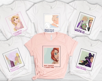 Disney World Shirt,Wildest Dreams T-Shirt,Meet Me At Midnight Cinderella Shirt,Disney Princess Sweater,Magical Parks Shirt,Matching Disney