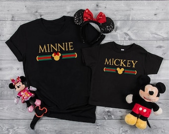 Disney Mickey and Minnie T-Shirt,Disney Designer Shirt,Disney Matching Family Shirts,Disney Trip T-shirt,Disney Vacation Mickey Minnie Tees