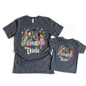Epic Universe Family Shirts,Custom Epic Universe T-Shirt,Universal Epic Universe Matching Shirts,Universal Epic Tee,Epic Universe Shirts
