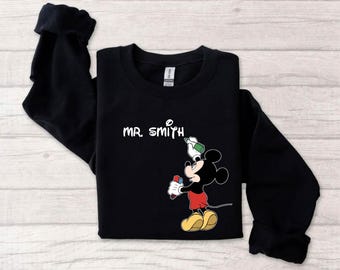 Disney Teacher Shirt,Custom Teacher Sweatshirt,Teacher Gift Shirt,Mickey School Shirt,Customized Name Teacher Shirt,Teacher Sweater