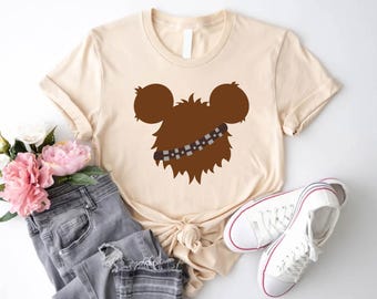 Chewbacca Star Wars Shirt: Family Disneyland Vacation Tee