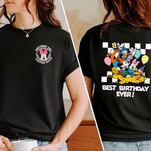 Custom Disney Mickey & Friends Birthday Shirt,Disney Birthday Boy/Girl Tee,Disney Birthday Squad Shirts,Mickey Birthday Trip Tees