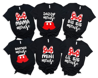 Custom Disney Family Shirts,Disney Trip Shirts,Custom Family Name Shirts,Disneyworld Shirts Family 2025,Disneyland Shirt,Disney Birthday Tee