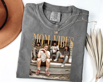 Retro Mom Vibes Comfort Colors Shirt: 90s Thug Life Sweatshirt