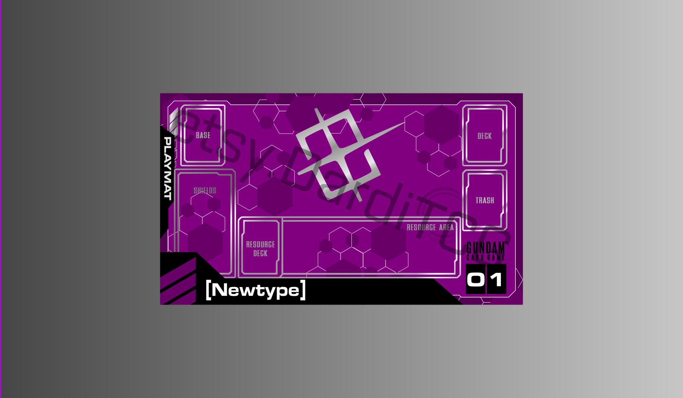 Purple Gundam Playmat (DIGITAL DOWNLOAD)