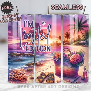 Positive Affirmations Tumbler Wrap, Inspirational Tumbler, Positive Quotes Tumbler, Self Love, 20oz Skinny Tumbler PNG, Seamless Sublimation