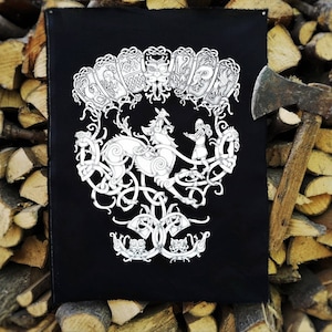 The Binding of Fenrir Backpatch ~ Hand-Pulled Screenprint, Viking Norse Mythology