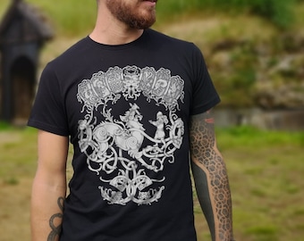The Binding of Fenrir ~ Organic Fair Wear certified t-shirt (Viking clothing/Norse clothing/Viking art/Norse mythology/Pagan clothes)