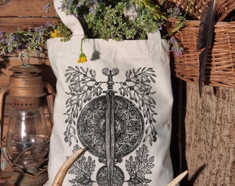 La Tène ~ Fair Wear certified Tote Bag, recycled cotton, 300 gsm