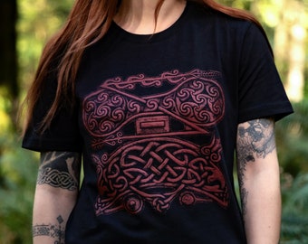 Rosemarkie Pictish Stone T-Shirt ~ Organic Celtic Art Tee