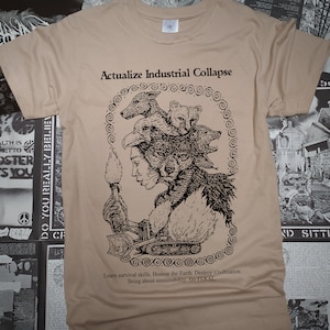 Modernisierter Kollaps ~ Sand T-Shirt ~ Punk, Earth First