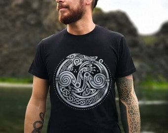 Ouroboros ~ Organic Fair Wear certified t-shirt (Viking clothing/Celtic clothing/Norse mythology/Pagan clothing)