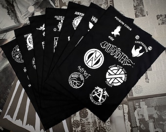 Cut It Yourself Punk Patches ~ Organic Cotton Fabric Sheet