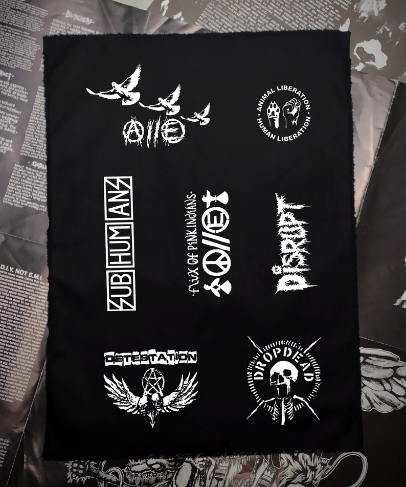 SALE // Cut it Yourself patches Punk clothing/Punk clothes/Crust Punk/Crust t-shirt/Patch/Metal/Anarchism/Vegan/Band/Political 4