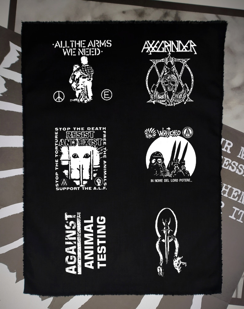 SALE // Cut it Yourself patches Punk clothing/Punk clothes/Crust Punk/Crust t-shirt/Patch/Metal/Anarchism/Vegan/Band/Political 7