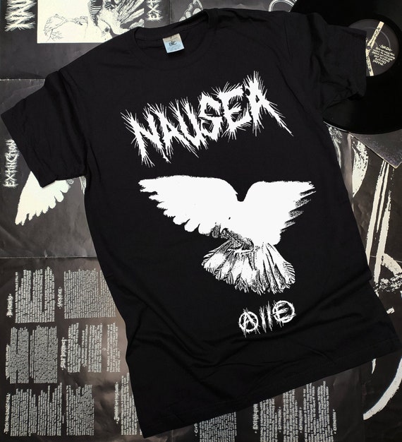 Nausea Dove t-shirt Crust Punk/Crust t 