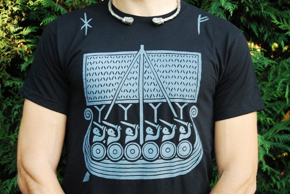 enlace Subir travesura Gotland t-shirt Viking clothing/Viking t-shirt/Norse - Etsy España