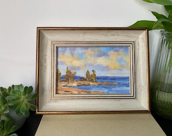 Pintura a óleo de paisagem original