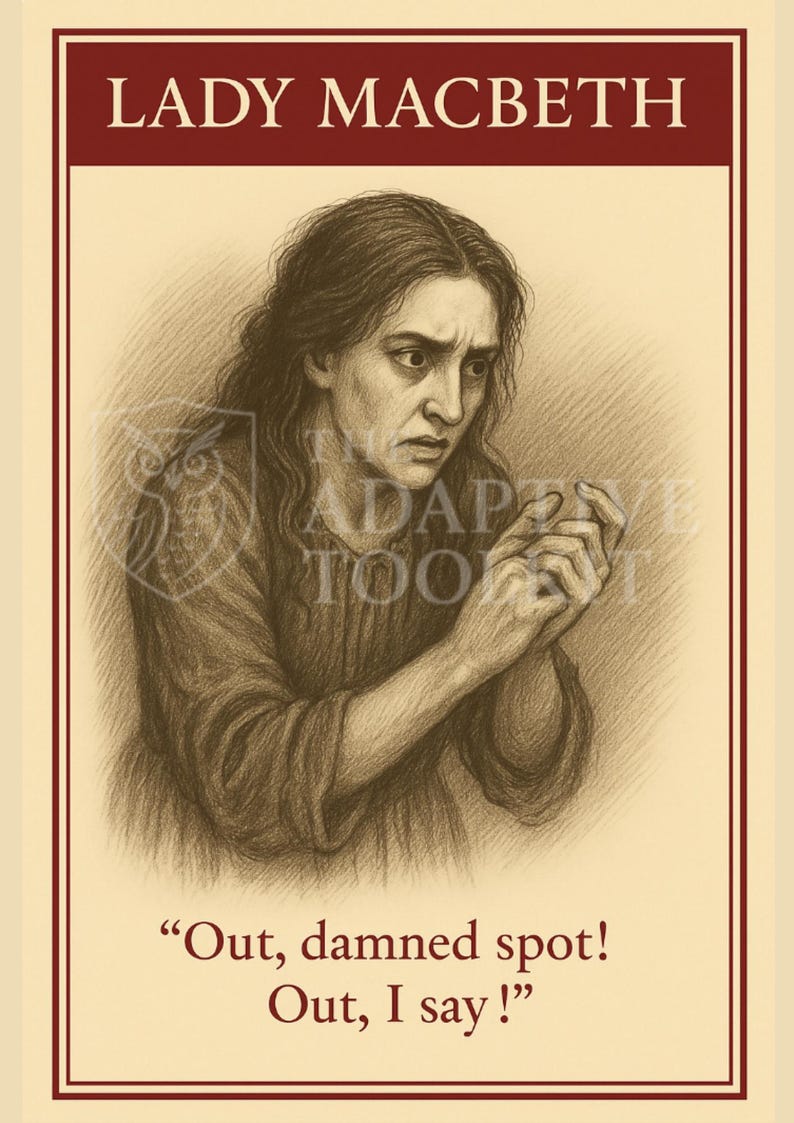 Macbeth Character Posters, GCSE English Literature Classroom Display ...