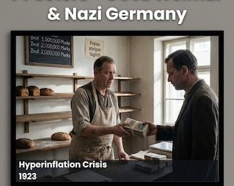 GCSE History Weimar and Nazi Germany Timeline Classroom Display. 7 Photorealistic History Posters