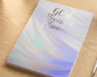 GCSE Revision Planner • A5 Pastel Study Journal for Exam Success  • Based on cognitive science