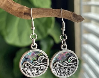 Ocean Wave Earrings