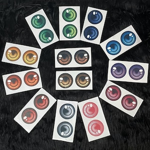 Sublimated Fursuit Eye Mesh