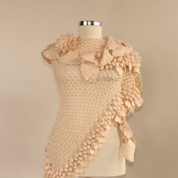 blush shawl wrap