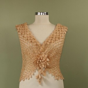 Wedding Wrap Glitter Beige, Bridal Shrug Wrap, Shrug Shawl for Spring, Wedding Shawl, Bridal Stole, Bridesmaid Shrug, Bridal Capelet Mohair