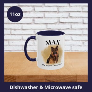 Personalized Pet Mug with Photo and Name | Custom Dog Mug | Pet Portrait Mug | Mom Coffee Mug | Custom Pet Gift | Unique Dog Gift