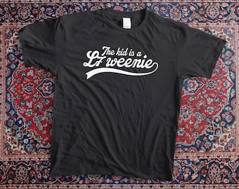 La chemise inspirée de Sandlot | T-shirt de baseball rétro « The Kid is a L7 Weenie »