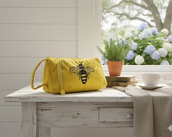 The Busy Bee Corduroy Diabetic Supplies Bag