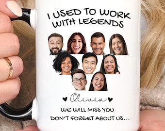 Coworker Abschiedsgeschenk, Coworker Abschied Geschenk, Coworker Geschenke im Ruhestand, Job Geschenk verlassen, Coworker Geschenk, das ich früher für Legenden gearbeitet habe