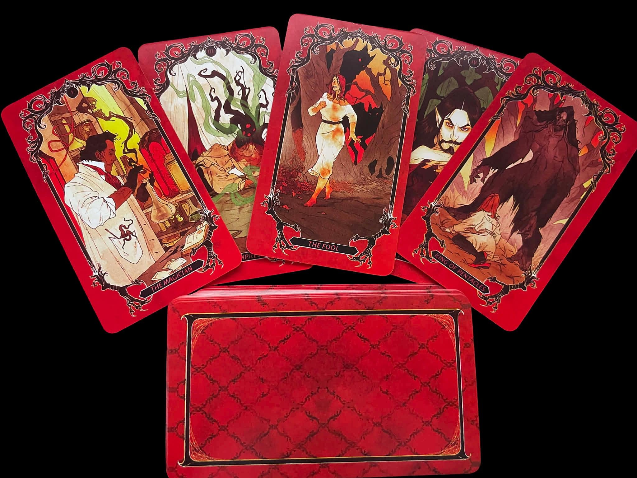 Horror Tarot Guide.pdf Horrot Tarot Deck | 78 Dark & Spooky Cards With Horror-inspired Art ...