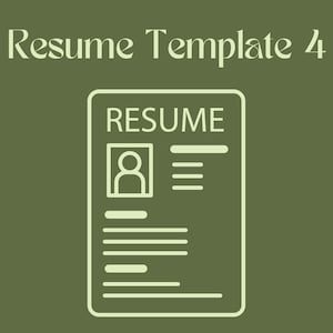 Actor Resume Template #4
