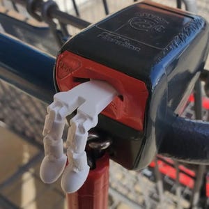 3D Printed Cart Keeper - Quarter Replacement Articulated - Multi-Colors Available