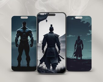 Esprit guerrier – Fonds d'écran puissants pour hommes | Pack d'arrière-plans pour téléphone