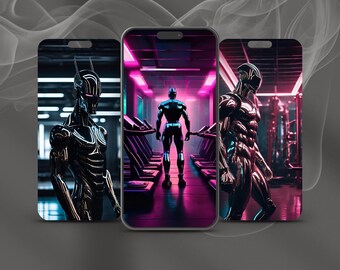 Cyber Strength – Fonds d'écran pour Android Gym (téléchargement numérique)