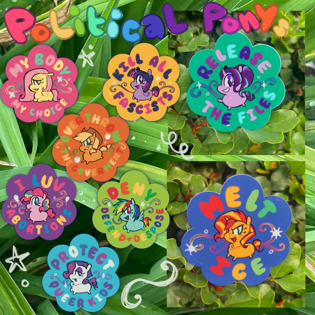 My little Politcal Ponies ( NEW STYLE )