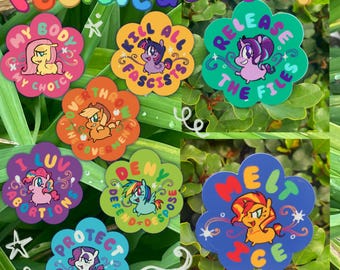My little Politcal Ponies ( NEW STYLE )