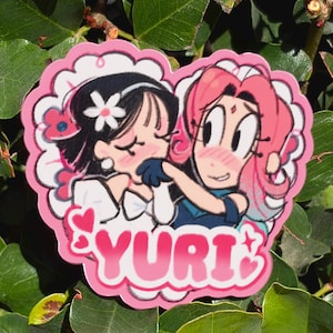 Yuatari Sticky Yuri Time Stickers | Pack Two - Etsy