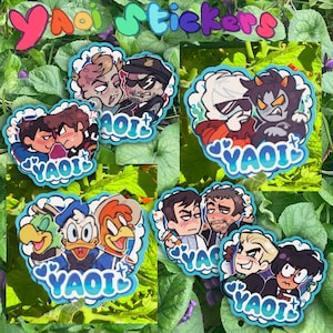 Adesivi Yaoi Time / Confezione da quattro
